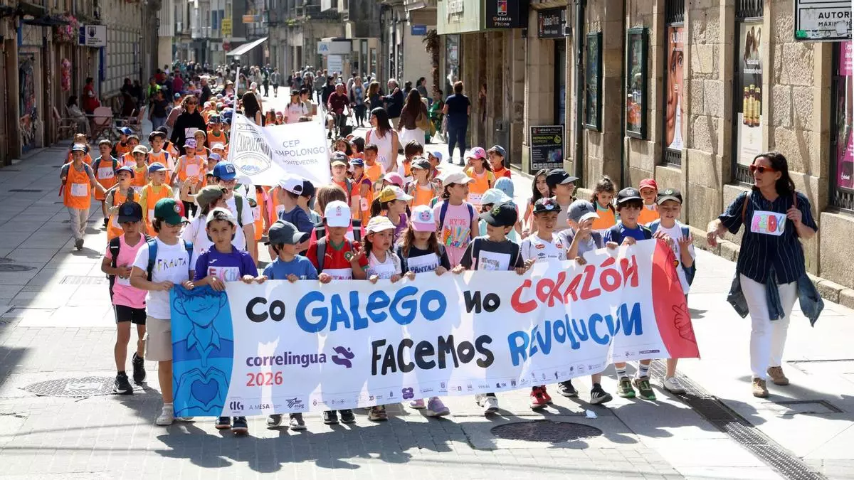 Pontevedra ten o corazón en galego