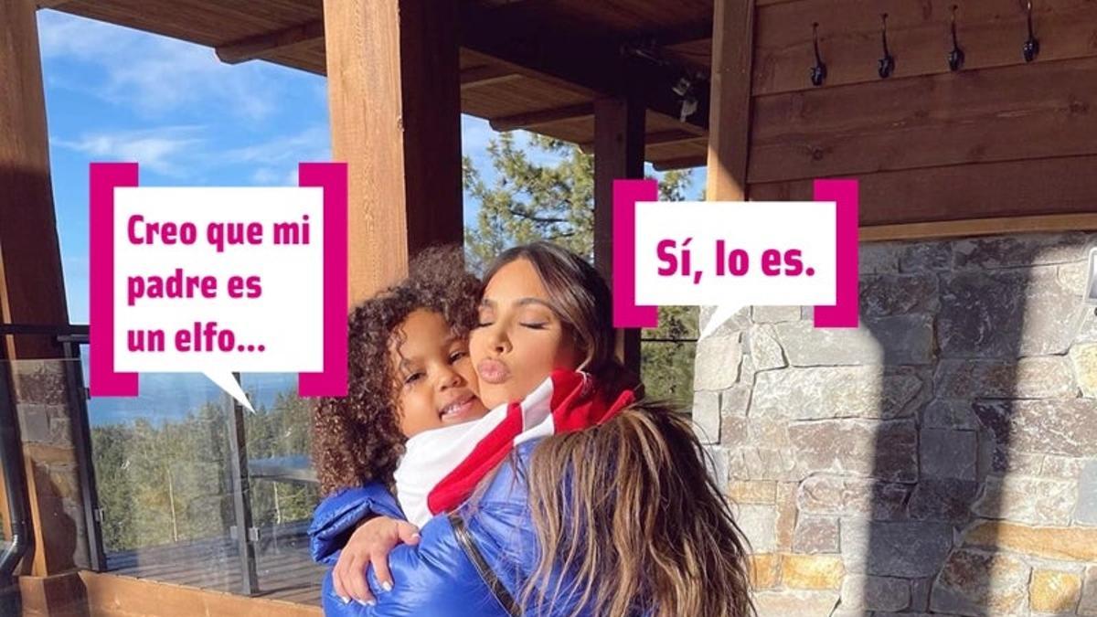 A lo que hemos llegado: Kim Kardashian pone en cuarentena a los elfos de sus hijos