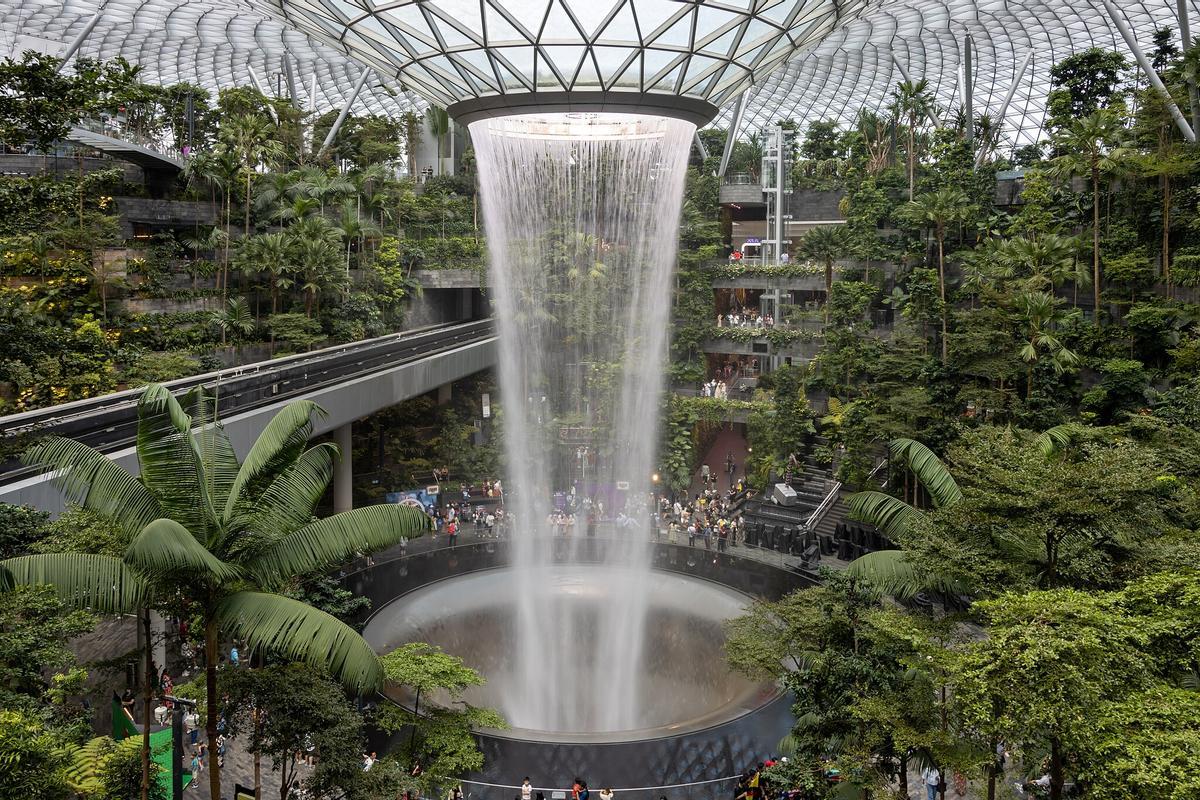 Aeropuerto Changi de Singapur.