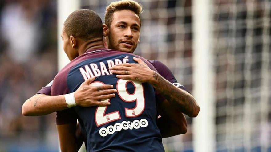 El PSG destroza al Girondins con dos goles de ‘Ney’