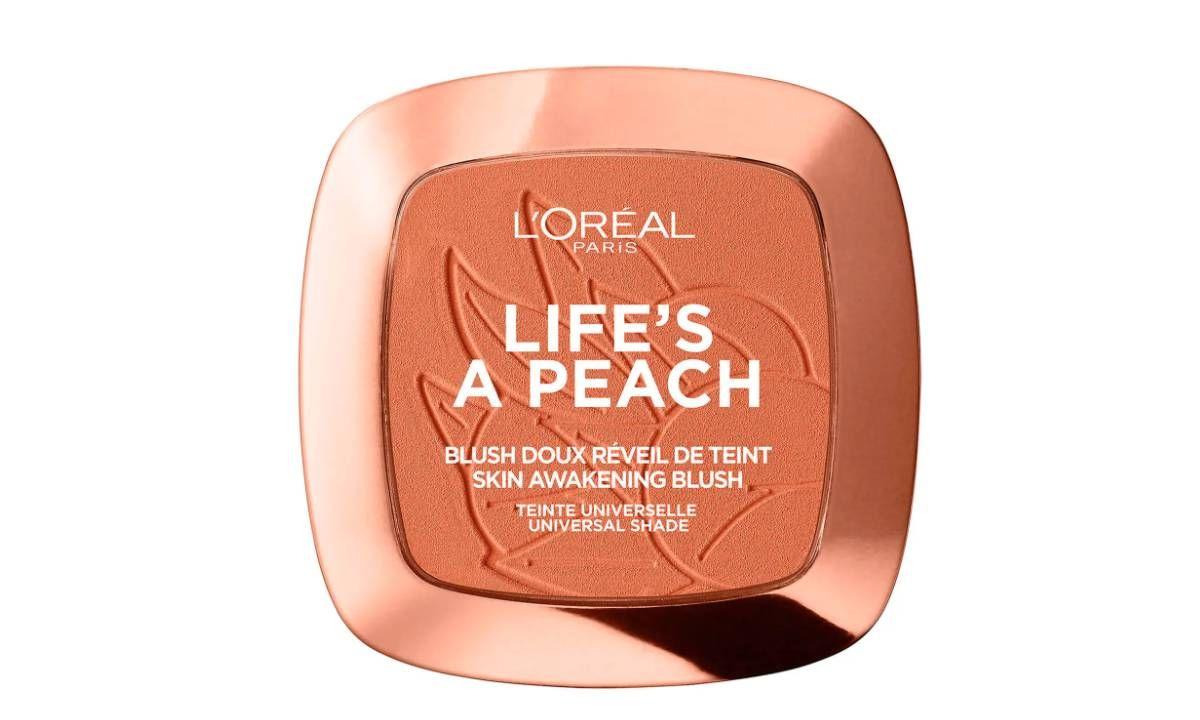 Polvos de colorete Blush Powder de L'Oréal Paris - Life's a Peach