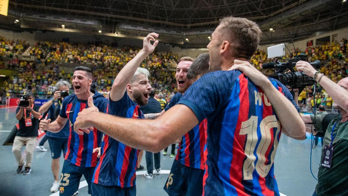 El Barça vence al Jaén Paraíso Interior en el tercer partido de la final de la Primera División de Fútbol Sala y se proclama campeón de Liga