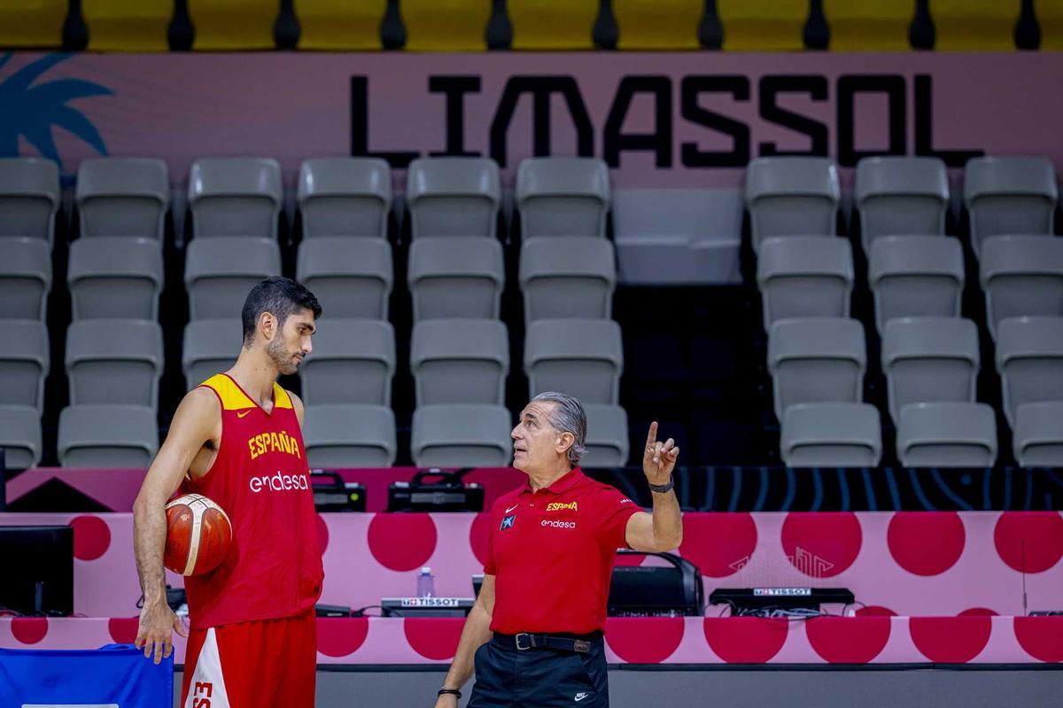 The Italian coach wants Aldama to take more responsibility to lead the team in this Eurobasket