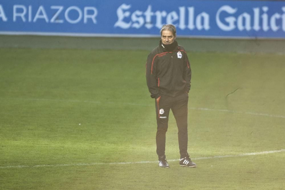 El Dépor ensaya para el partido del Carranza