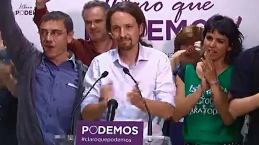 Podemos: &quot;Los partidos de la casta han recibido el más serio correctivo”