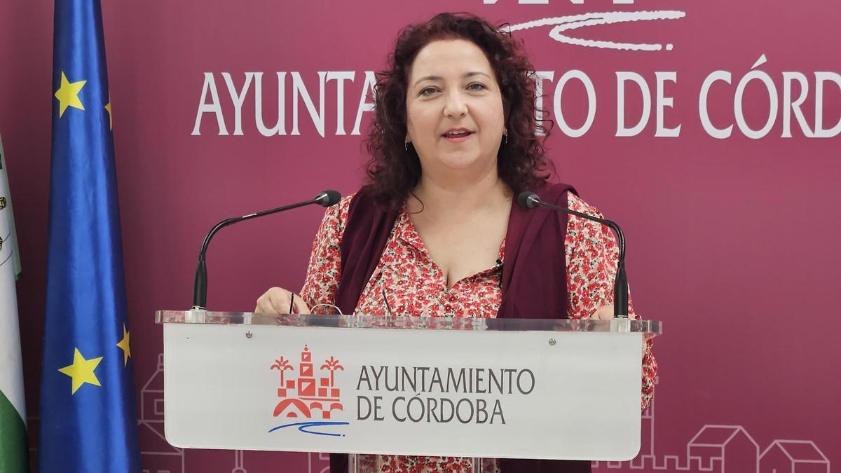La concejala socialista Alicia Moya.