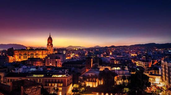 Vistas de Málaga del fotógrafo Dionisio Gil.