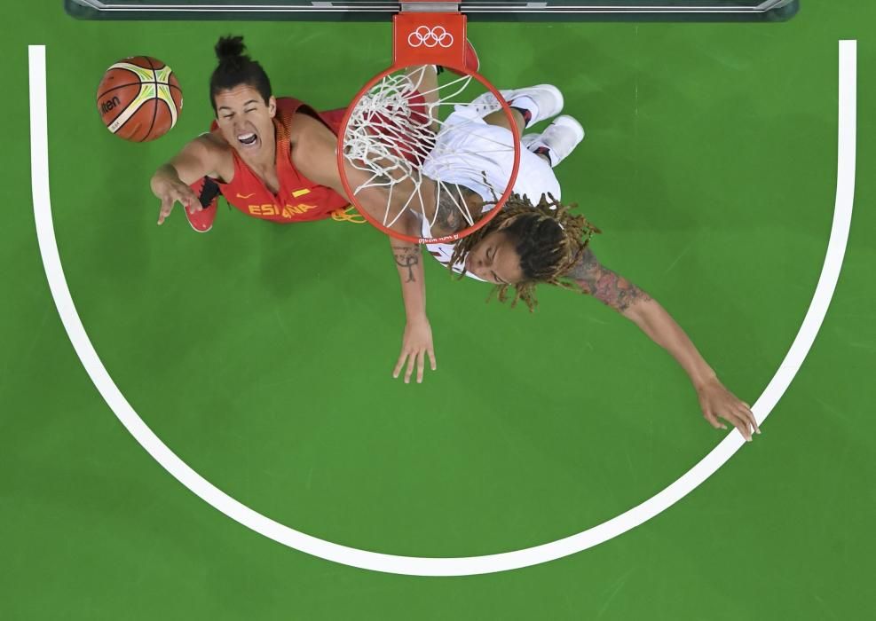 Las mejores imágenes de la final de baloncesto femenino de Río 2016.