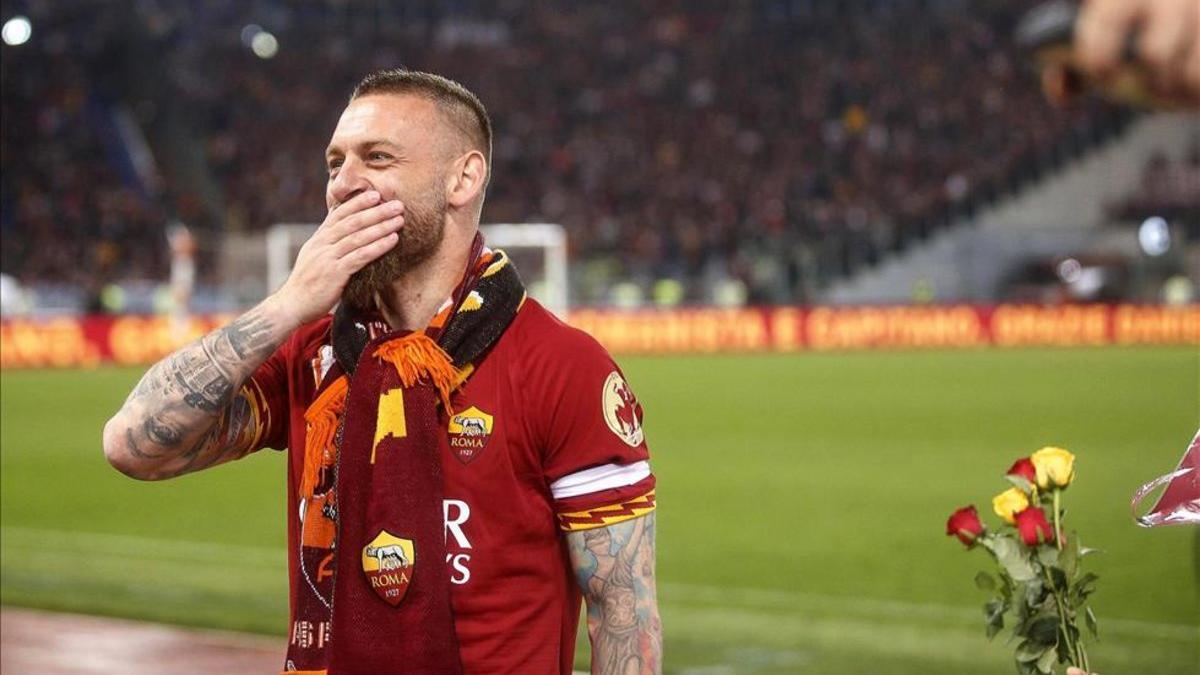 Daniele de Rossi era el jugador más esperado por la hinchada 'xeneize'