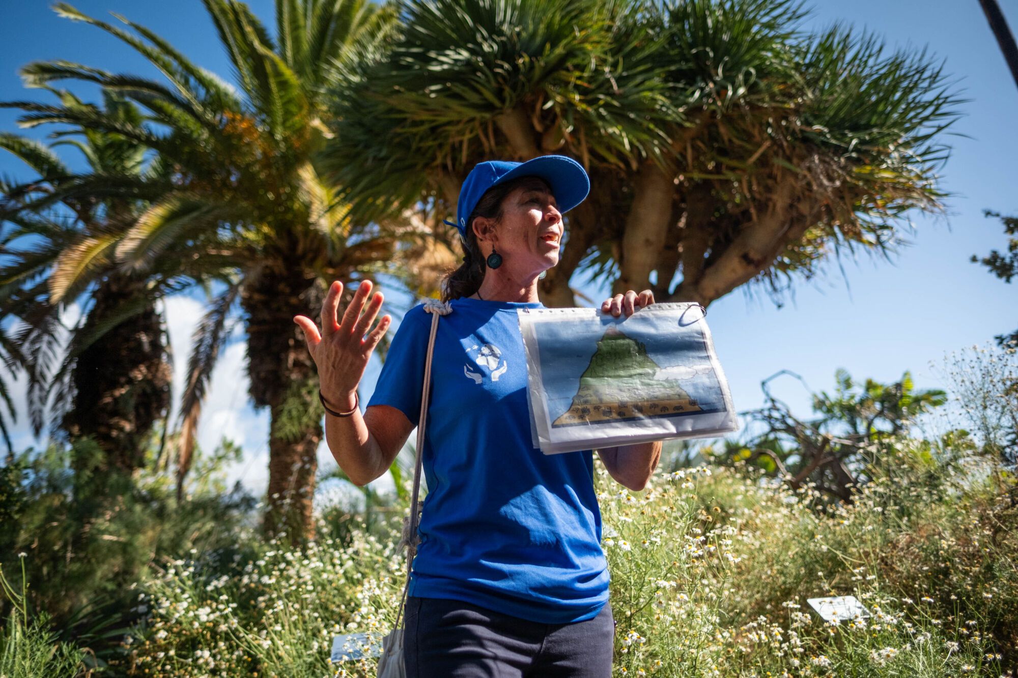 Visita al Palmetum con los integrantes del proyecto de integración social Birmagen

 