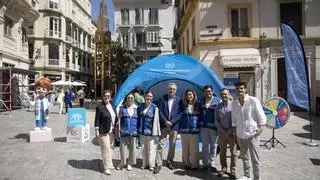 Los malagueños se vuelcan con el Día Internacional de la Enfermería