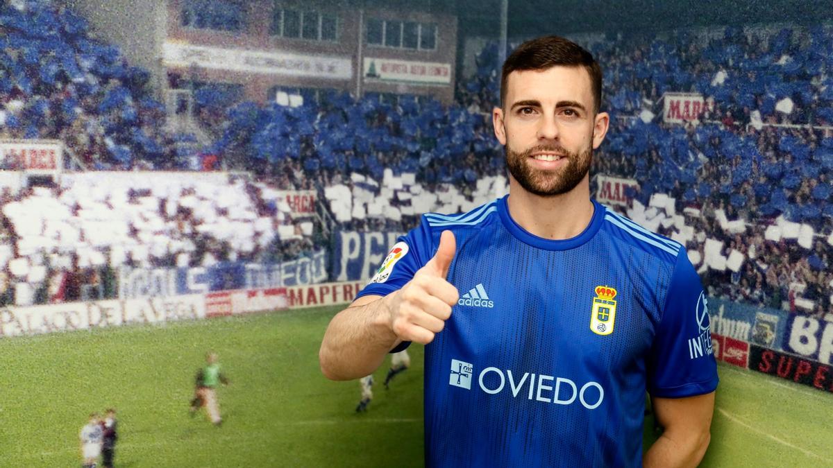 Rodri, en el Tartiere el día de su llegada