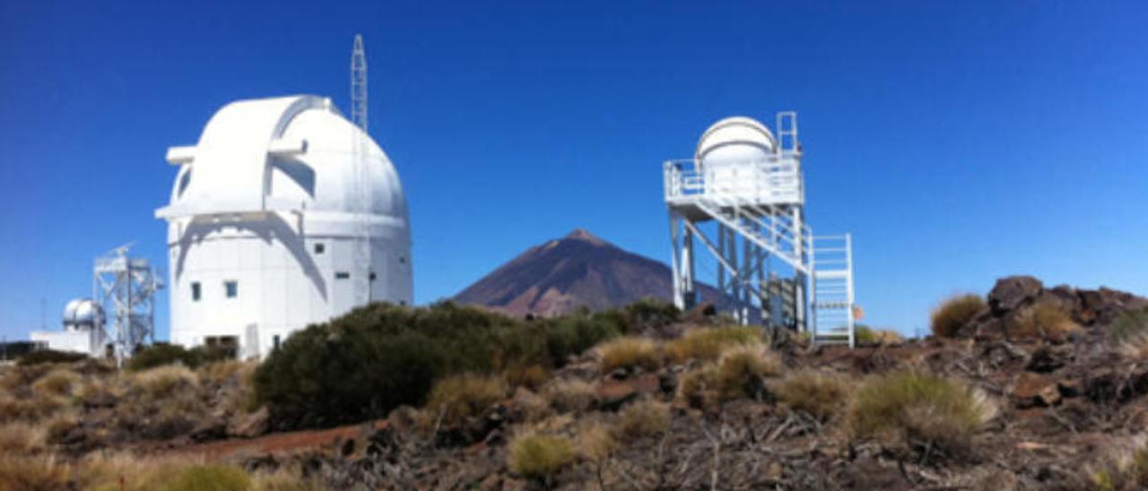 Imagen de archivo del observatorio de Izaña en el Teide.