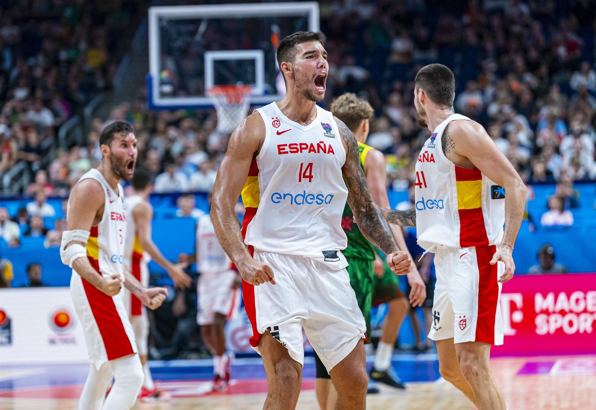 Willy Hernángomez en el Eurobasket.