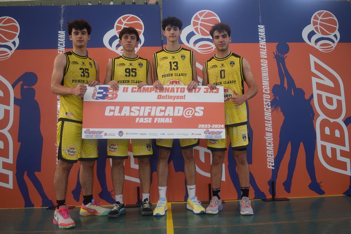 Equipos clasificados para la Fase Final del II Campeonato U17 3×3 de Clubes