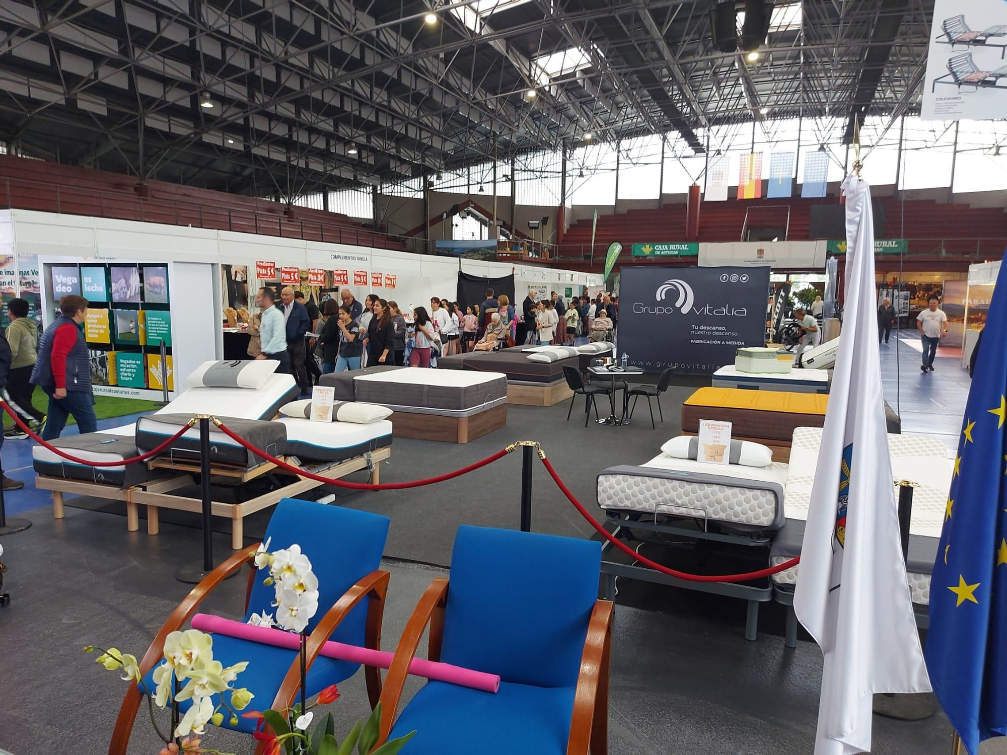 En imágenes: Así fue la primera jornada de la Feria de Muestras de Vegadeo