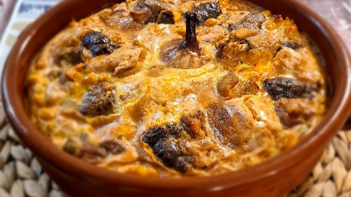 Uno de los grandes arroces de Pego: la "crosta"