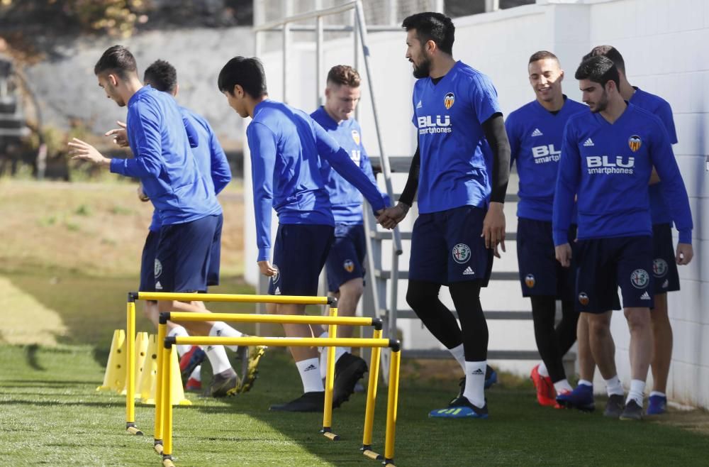 Último entrenamiento antes de viajar a Krasnodar