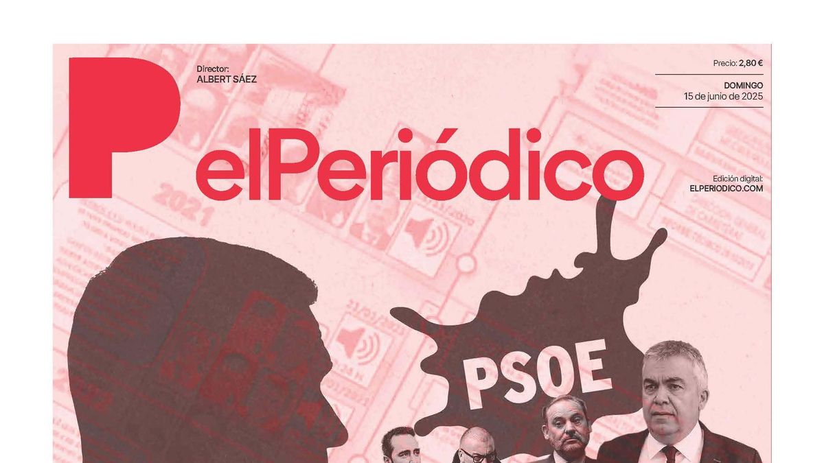La portada de EL PERIÓDICO del 15 de junio de 2025
