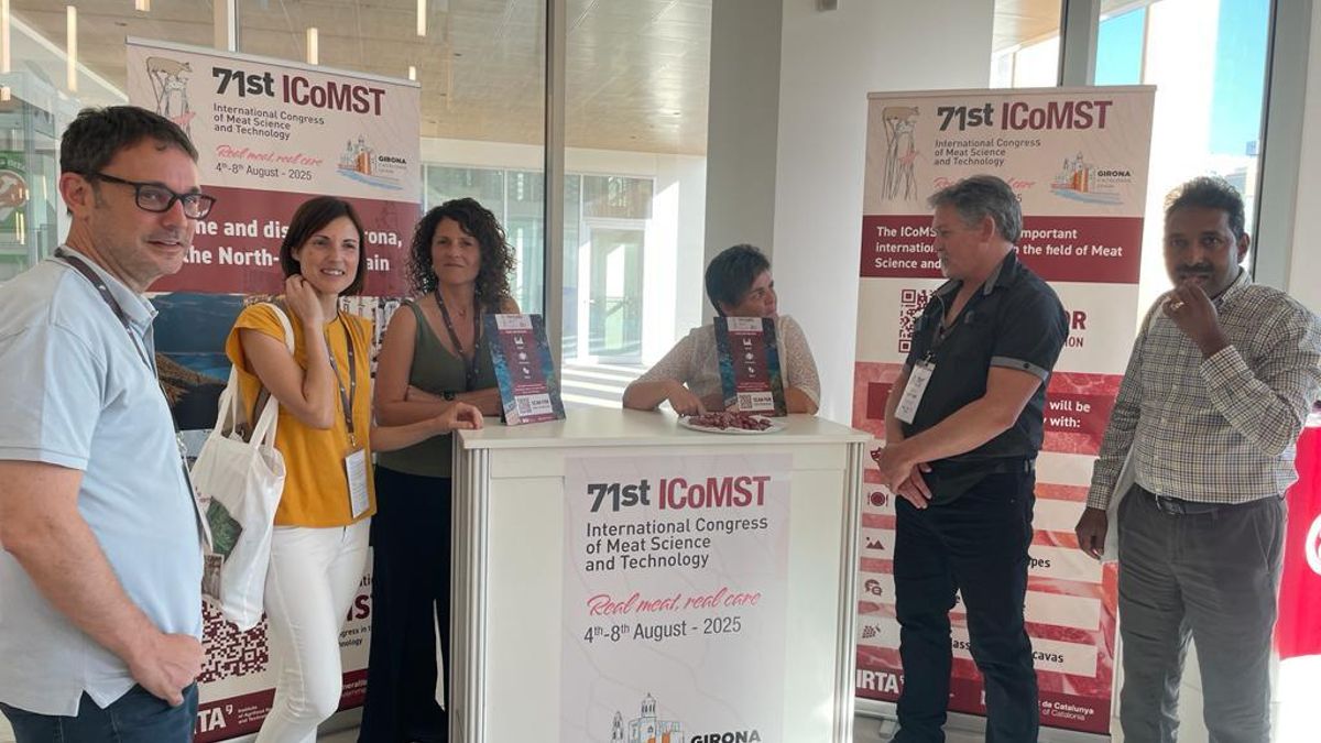 L’IRTA organitza a Girona el 71è ICoMST, el congrés mundial de referència en ciència i tecnologia de la carn.