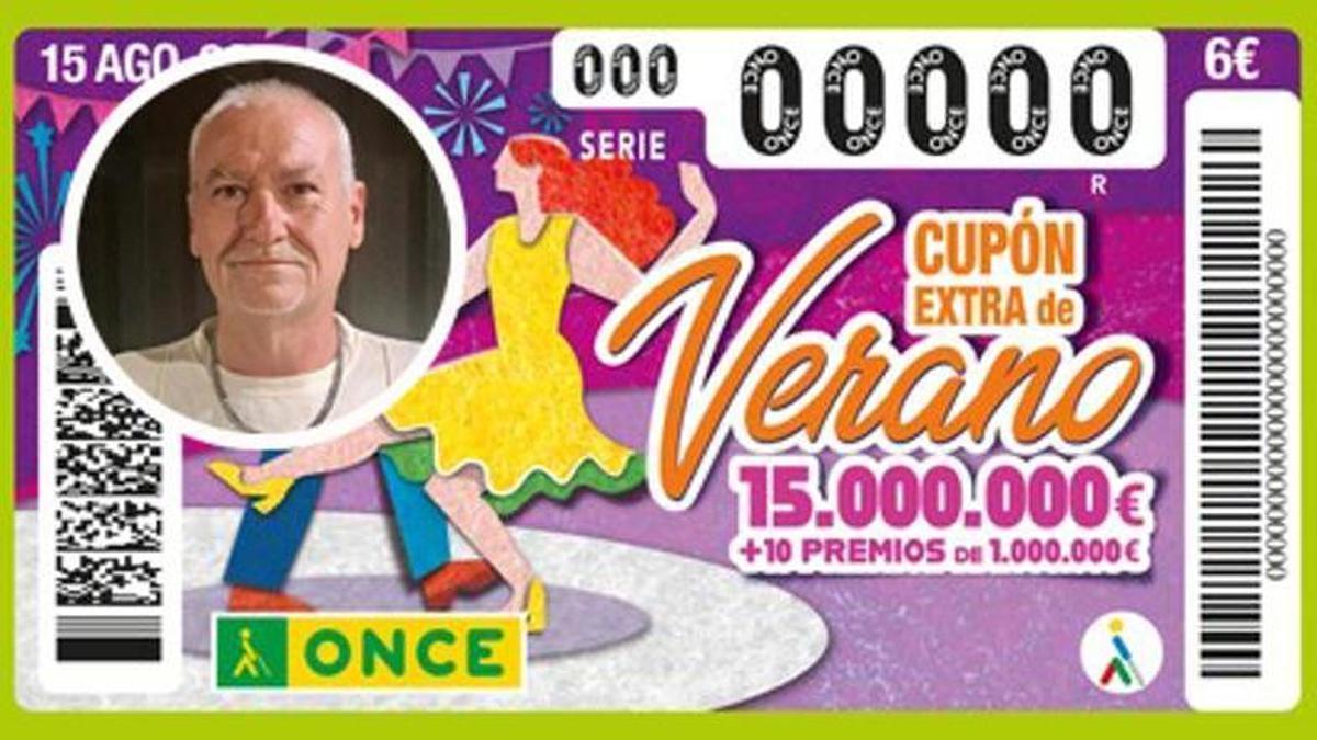 Gabriel Fernández, vendedor del cupón ganador.
