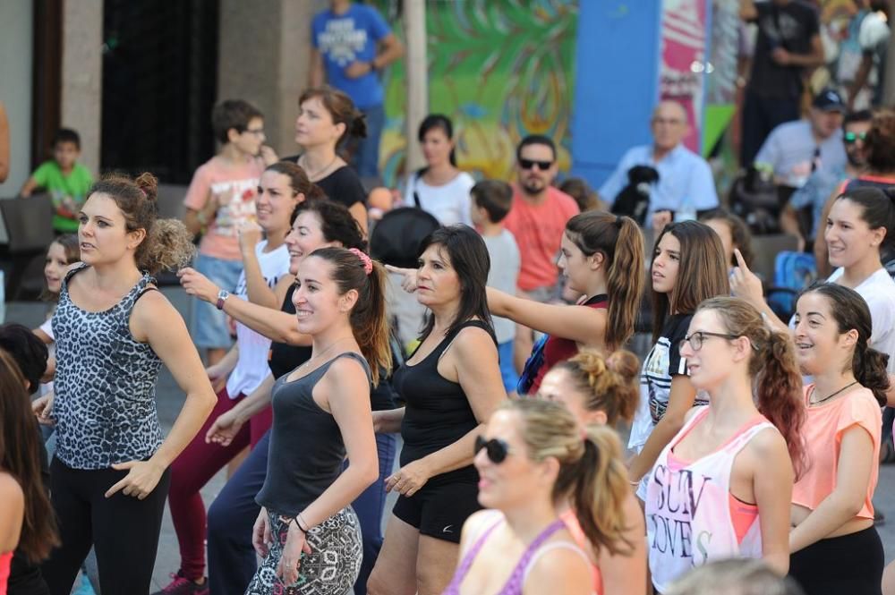 La Alberca se pone en forma a ritmo de zumba