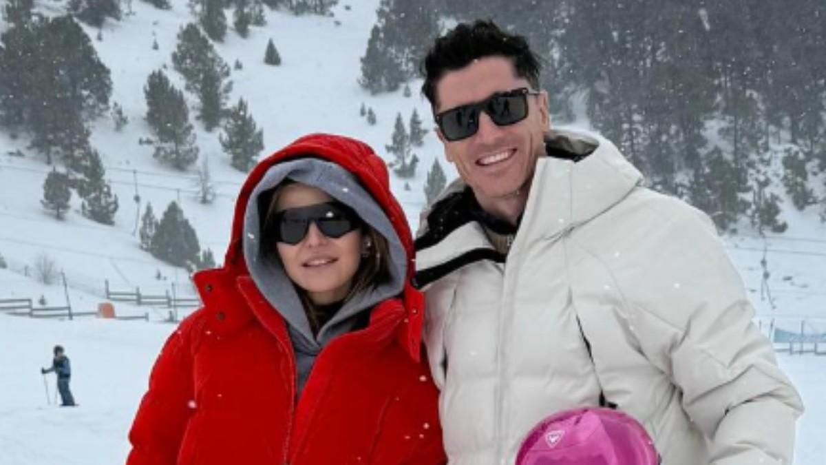 Robert Lewandowski en sus días libres