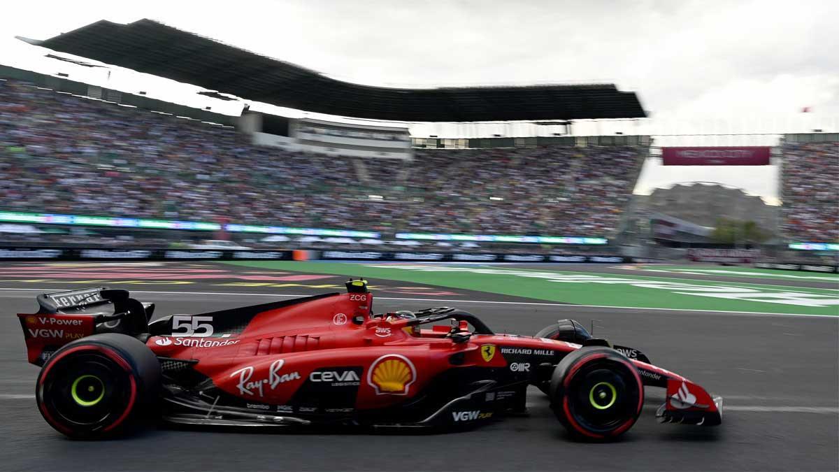 Sainz partirá segundo este domingo en el GP de México