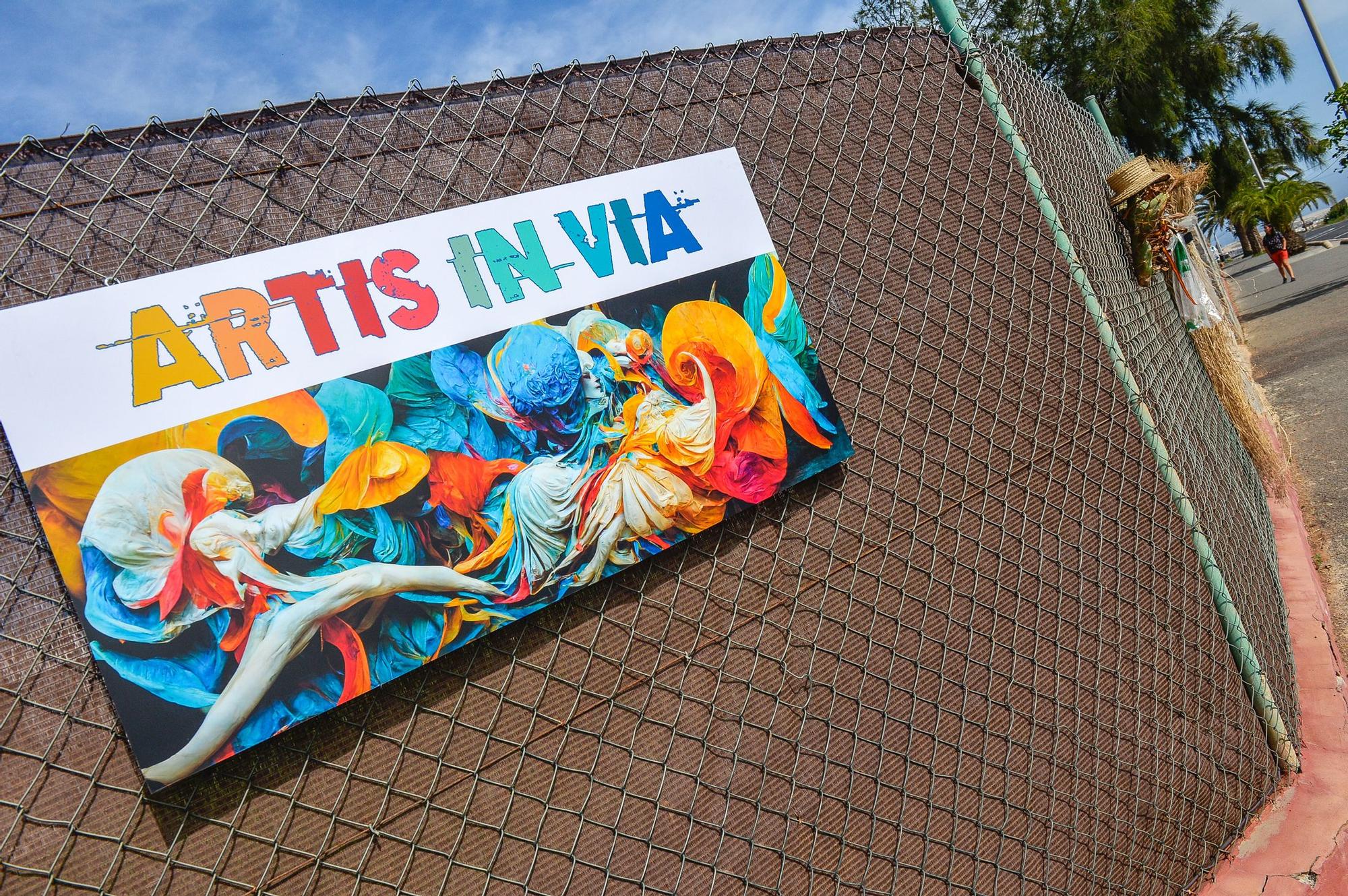 'Artis in vía', ruta de exposición en la calle, en Ingenio