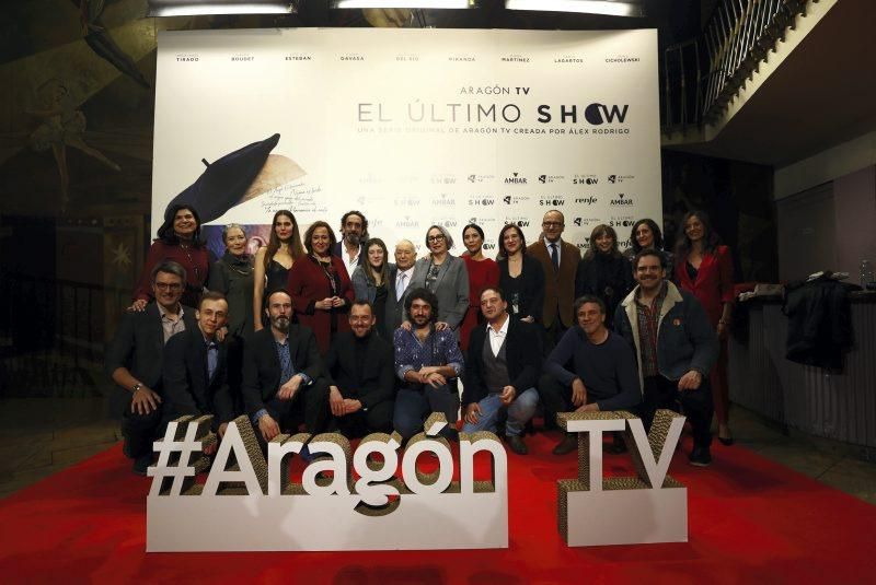 Preestreno de la serie de Aragón TV, 'El último show'