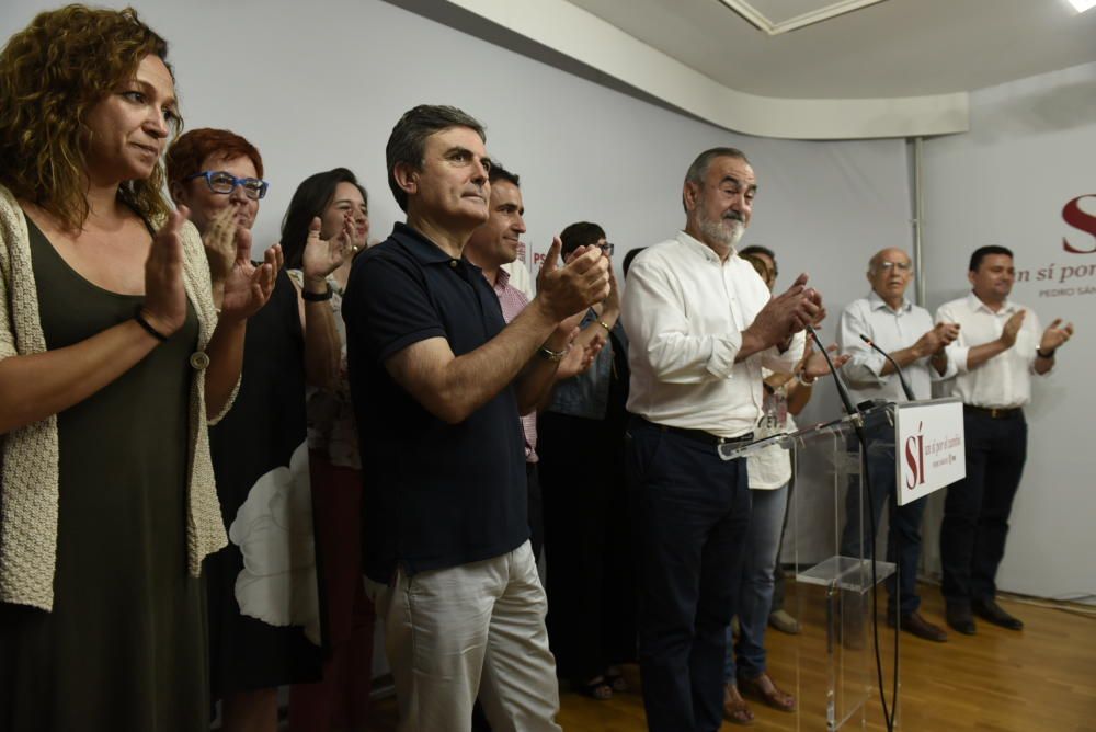 Noche electoral en el PSOE