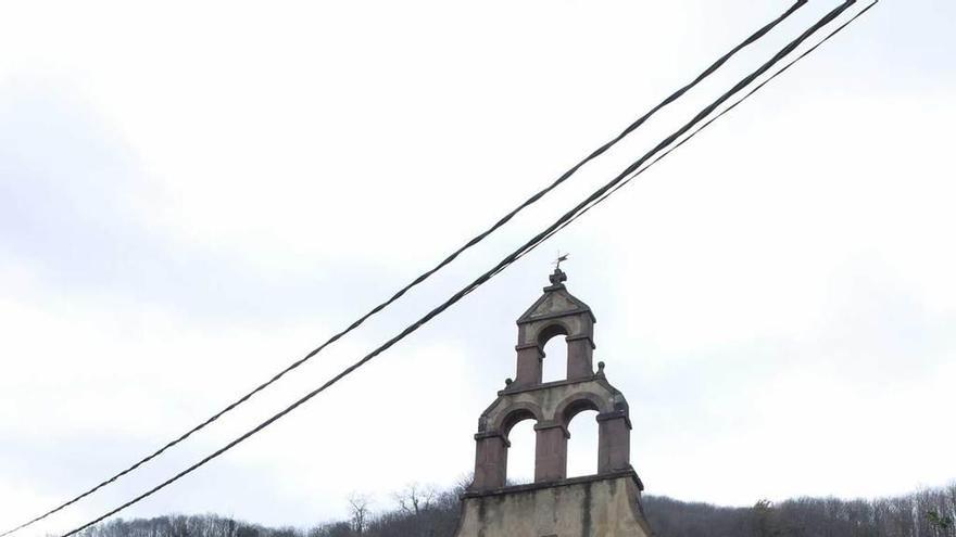 La iglesia de San Martino, en Villallana.