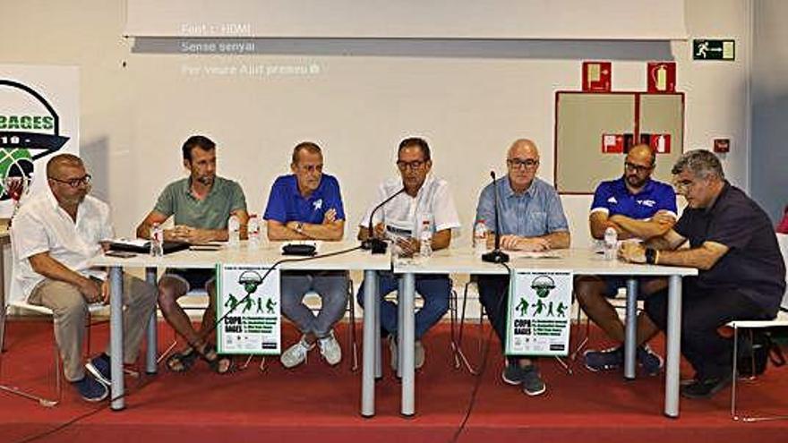 La Copa Bages es va presentar a la sala de cultura Nexe de Sant Fruitós