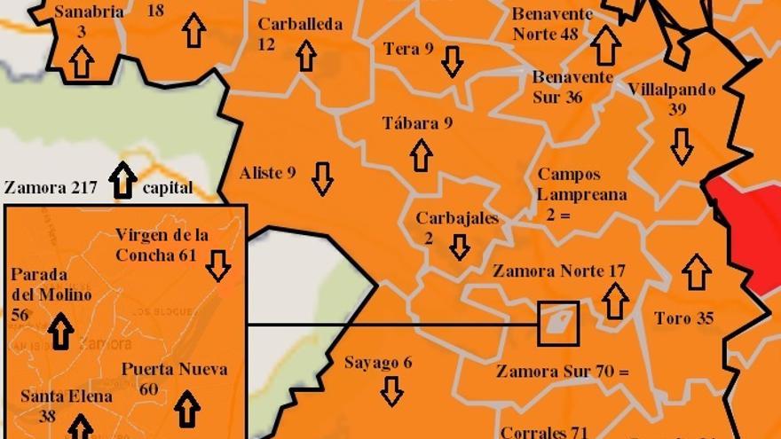 Mapa del coronavirus de este sábado, 24 de octubre