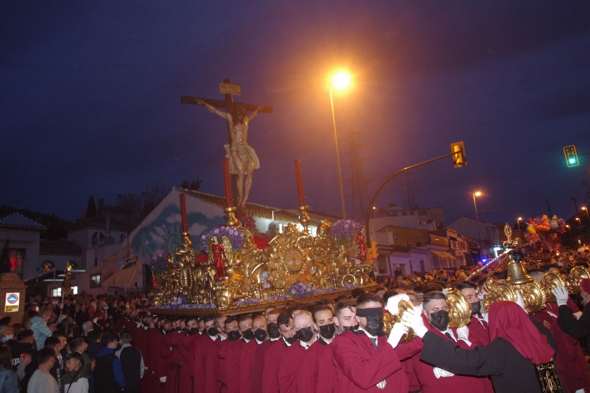 Traslado del Cristo de la Hermandad y la Caridad y la Virgen de los Dolores, en Puerto de la Torre