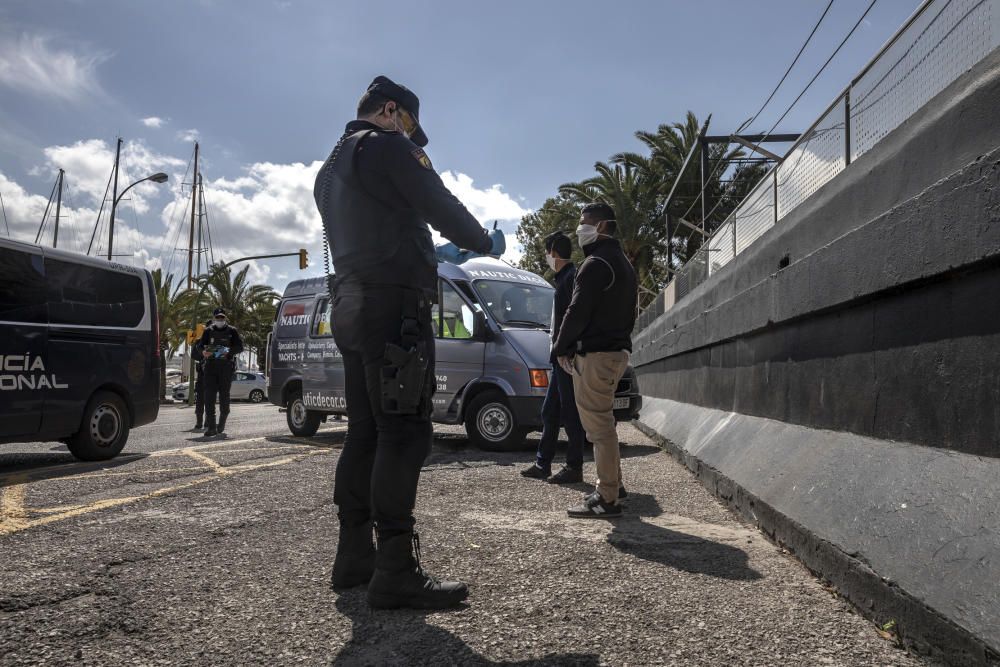 Coronavirus en Mallorca: La Policía contra la picaresca para esquivar las restricciones de movimientos