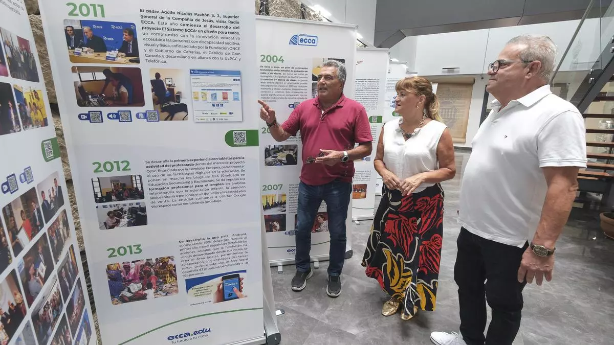 ECCA lleva una exposición itinerante al Real Club Victoria para celebrar 60 años de trayectoria