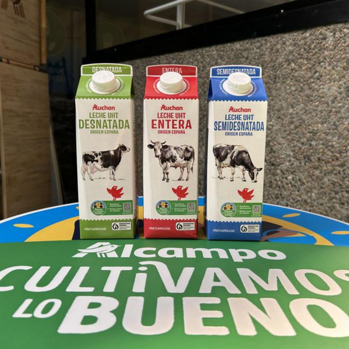 Nueva variedad de leche del programa ‘Cultivamos lo Bueno’.