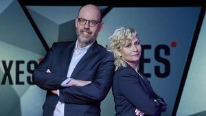 Jordi Basté y Mónica Terribas, presentadores de ’Nexes’