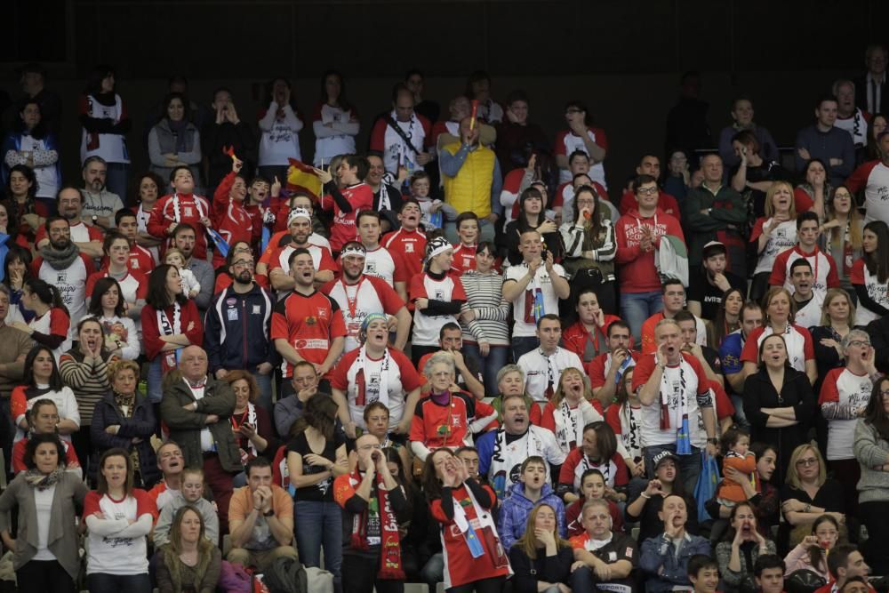 Final de la Copa de Europa de hockey en el Palacio de Deportes de La Guía.