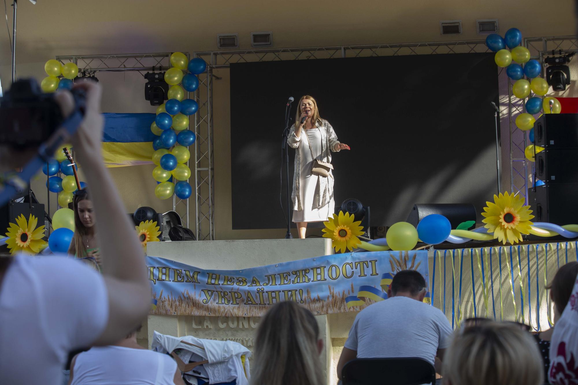 Celebrar la independencia de Ucrania a 3.700 kilómetros de distancia