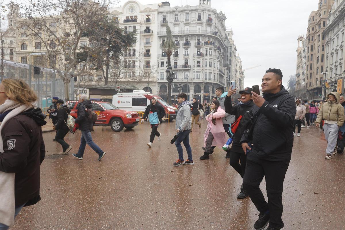 La mascletà del 18 de marzo, en imágenes La mascletà del 18 de marzo, en imágenes