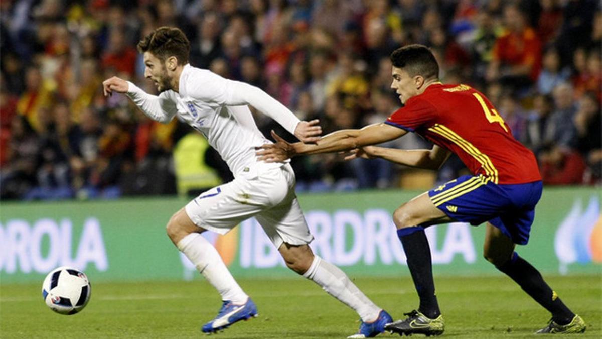 Bartra hizo un gran partido ante Inglaterra