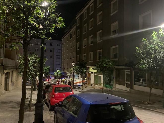 Las imágenes del incendio mortal en Vigo