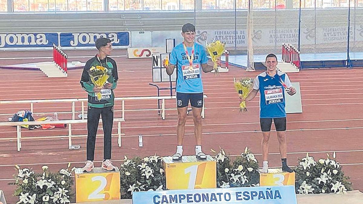 Salva García se proclamó campeón de España de Heptatlón sub 18 de