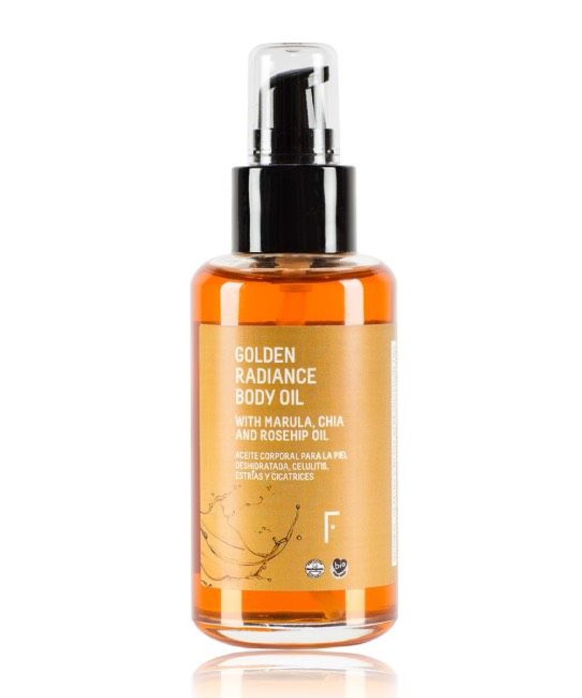 Golden Radiance Body Oil, de Freshly Cosmetics (18,20 €).
