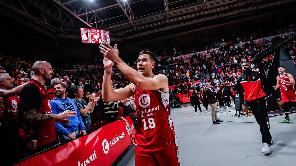 Sulejmanovic, aclamado tras el partido ante el Unicaja.