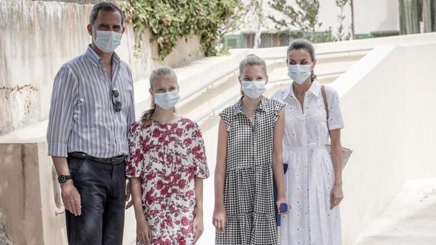 Königsfamilie auf Mallorca eingetroffen