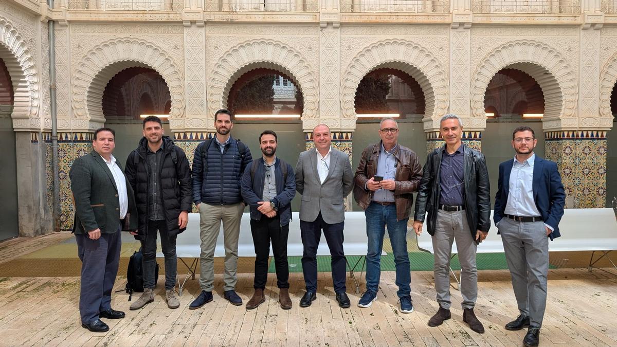 Expertos del ciclo del agua de Grecia tuvieron la oportunidad de conocer hace unas semanas los centros de trabajo de Hidrogea en Cartagena.