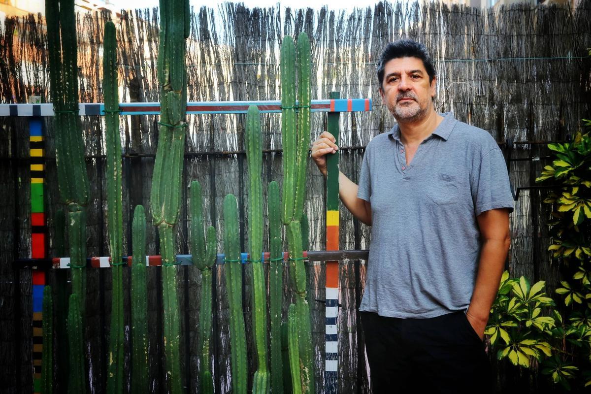 Cesc Gay, en la productora barcelonesa Imposible Films.